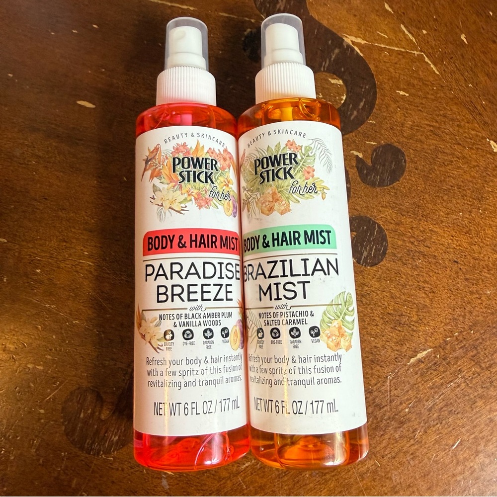 Power Stick Body & Hair Mists for her